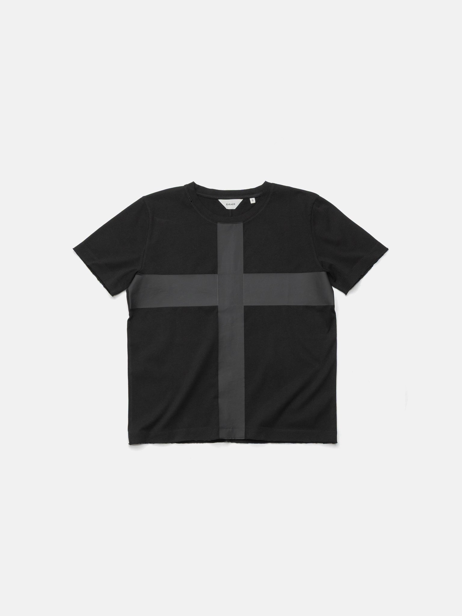 ROUND NECK TEE - BLACK TAPE