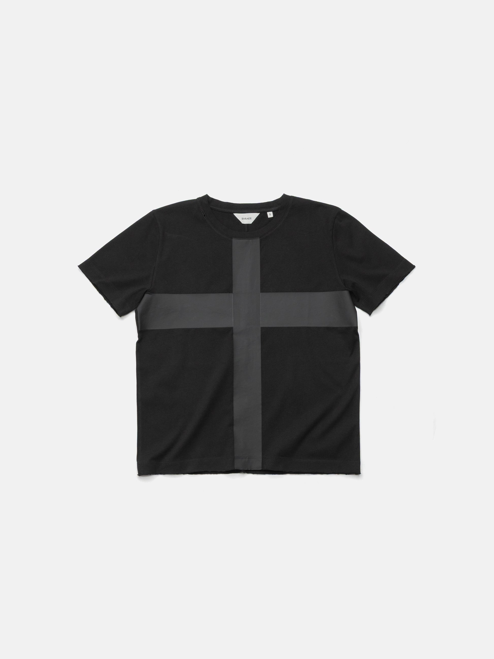 ROUND NECK TEE - BLACK TAPE
