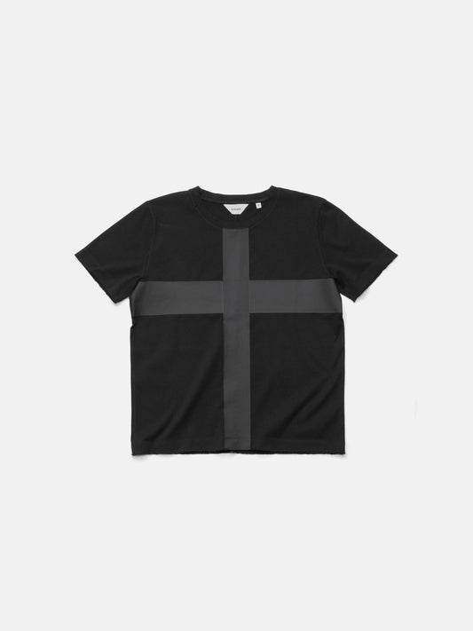 ROUND NECK TEE - BLACK TAPE