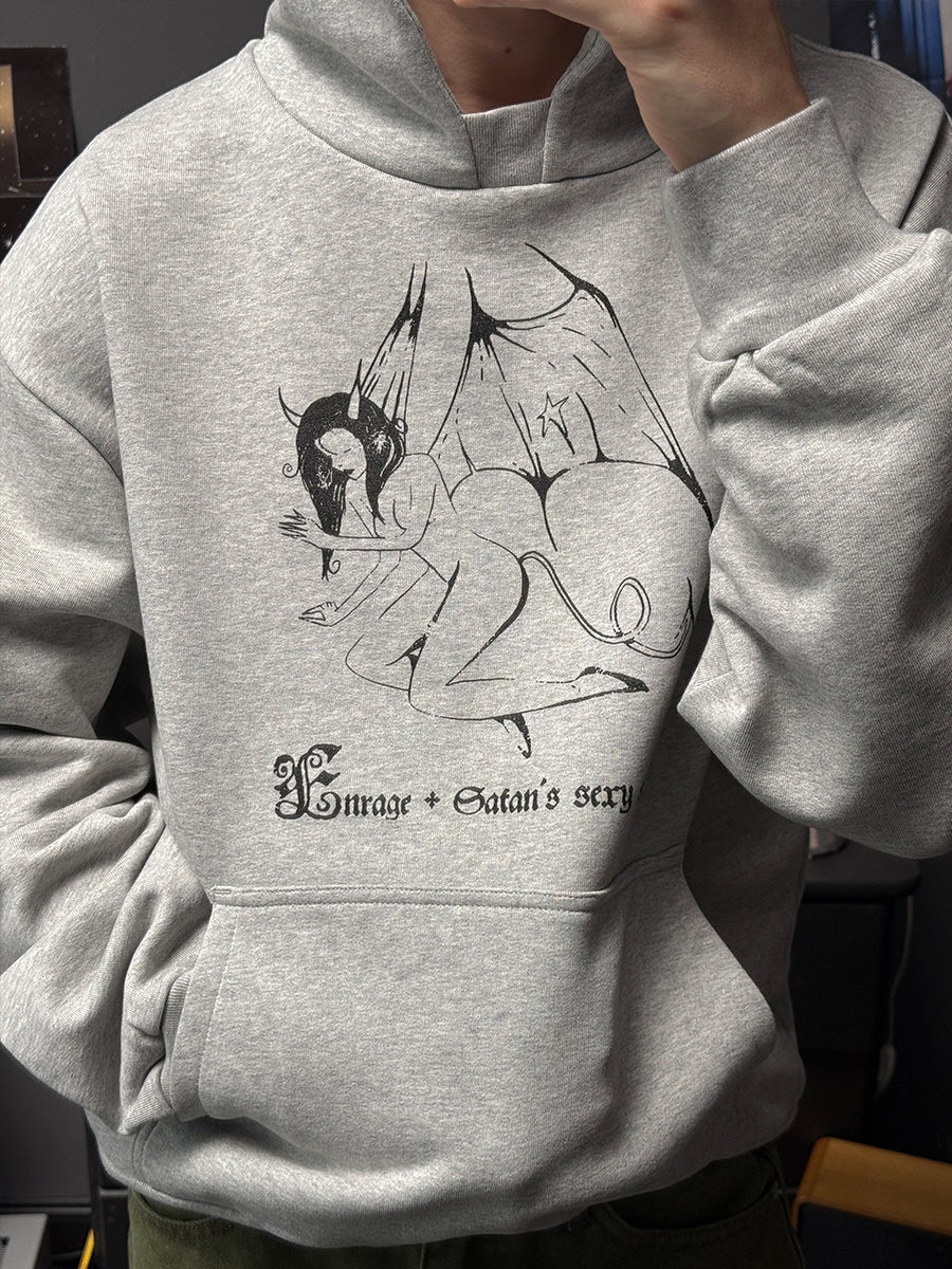 SECRET HOODIE - GRAY