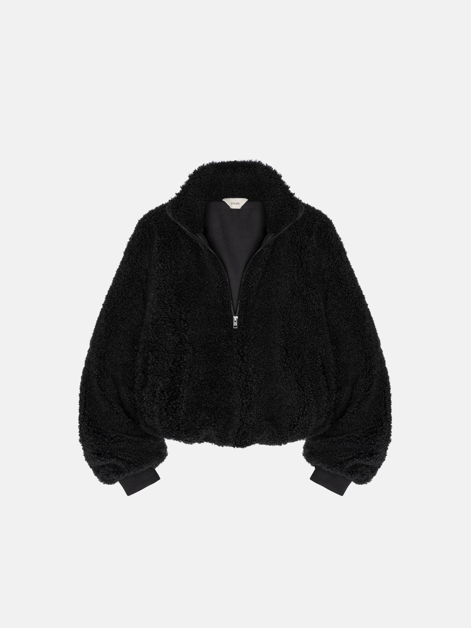 SHERPA-FLEECE – SCHWARZ