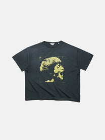 SINGLE STITCH TEE - SCREAM WASHED BLACK
