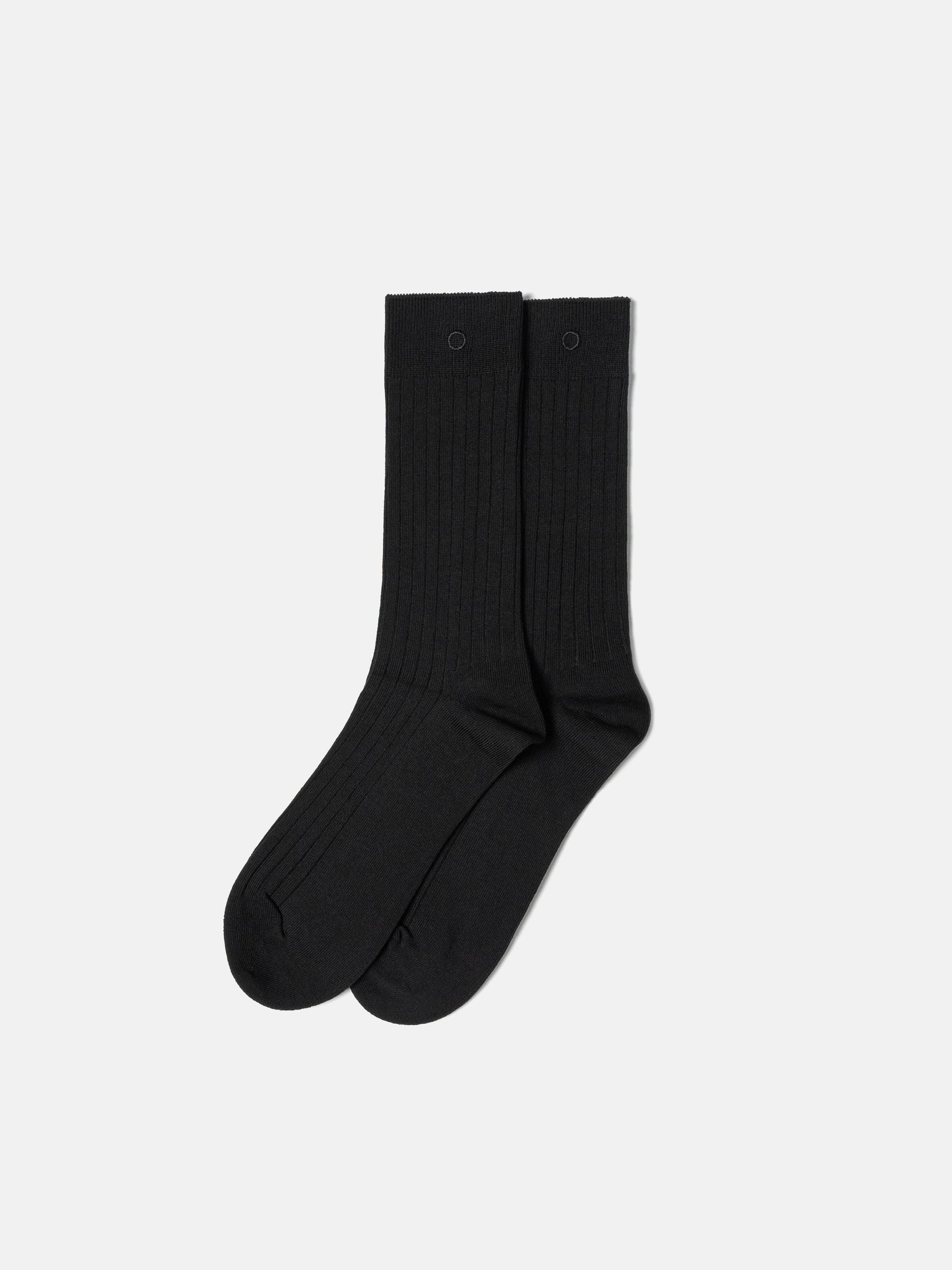 GERIPPTE SOCKEN – SCHWARZ