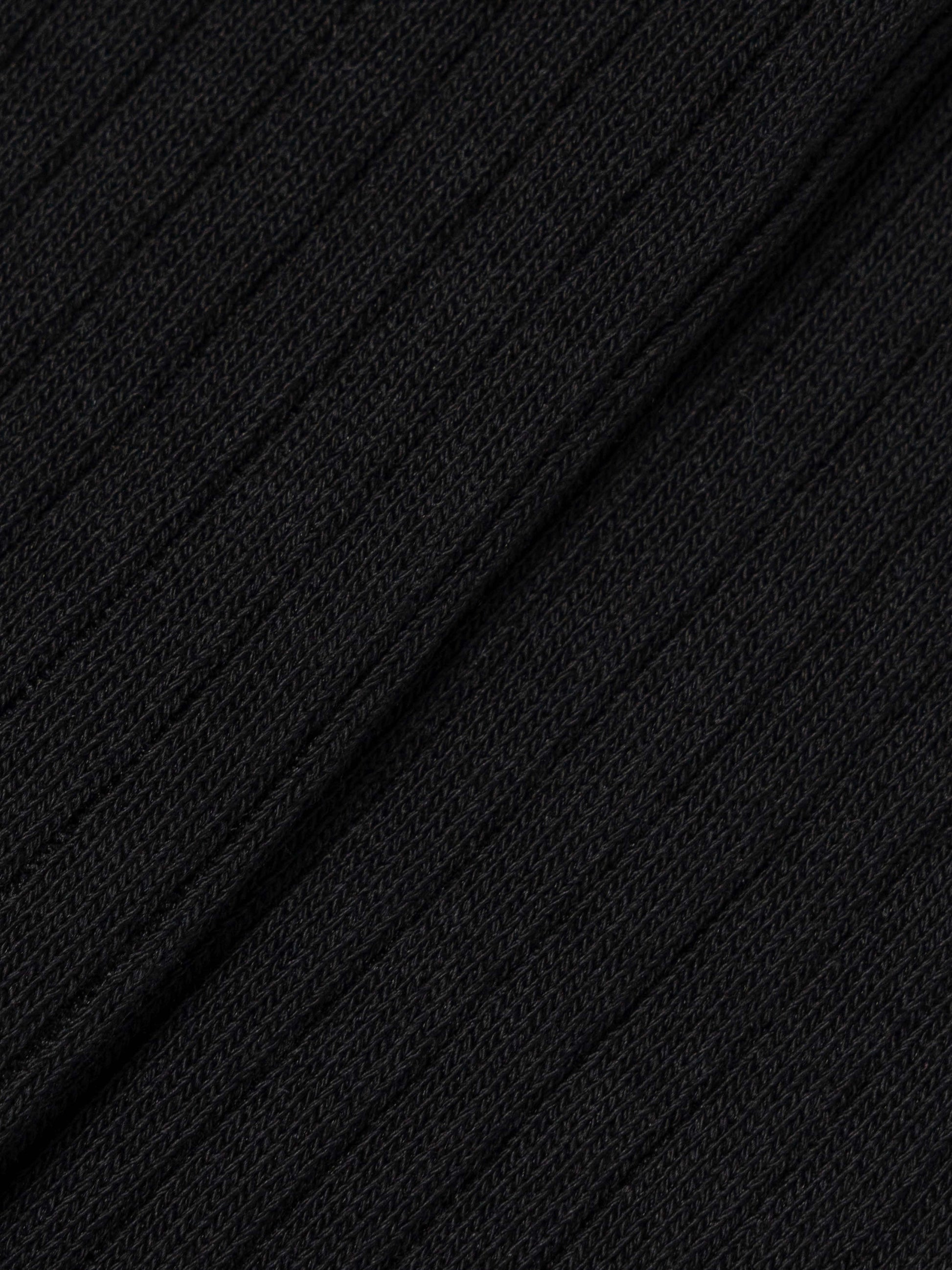 GERIPPTE SOCKEN – SCHWARZ