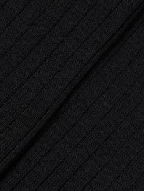 GERIPPTE SOCKEN – SCHWARZ