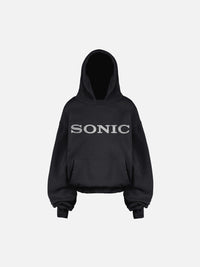 SONIC 90S TEE - BLACK