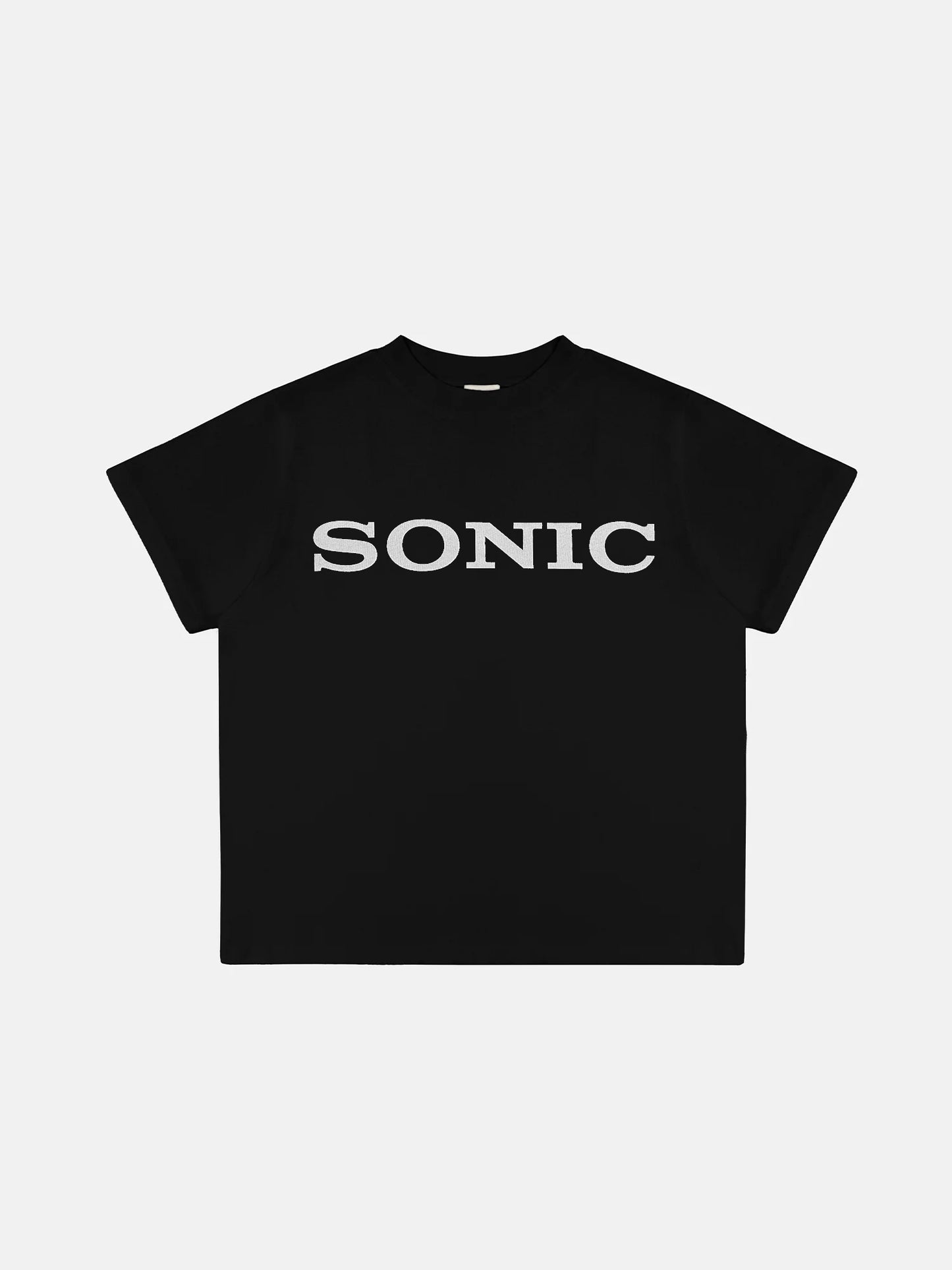 SONIC 90S TEE - BLACK