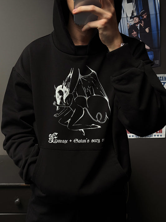 SECRET HOODIE - BLACK