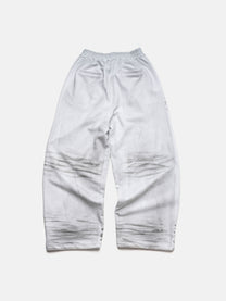 SCHMUTZIGE SPRAY-SWEATPANTS - WEISS