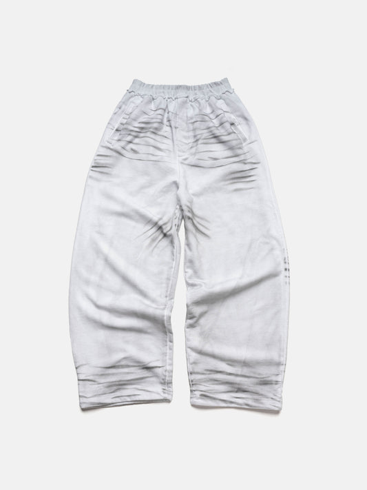 DIRTY SPRAY SWEATPANTS - WHITE