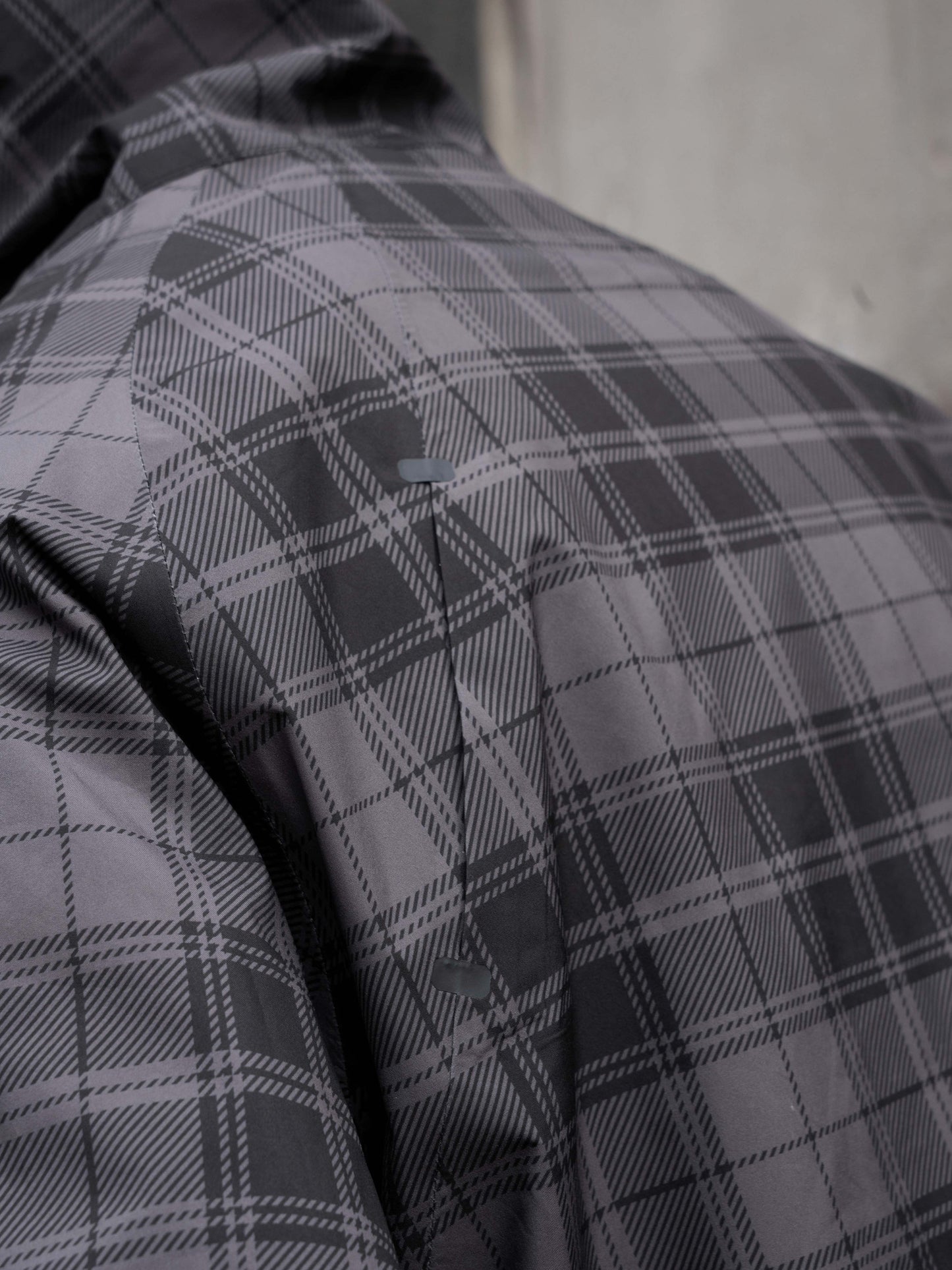 WINDBREAKER JACKET - CHECKERED