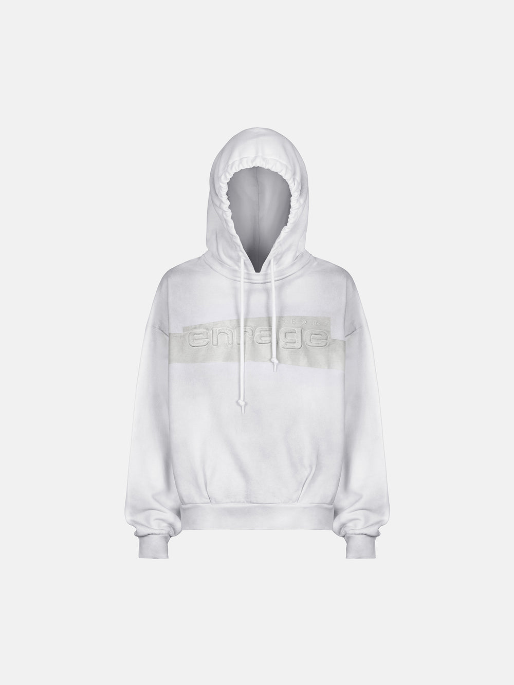 TAPE HOODIE - DIRTY WHITE