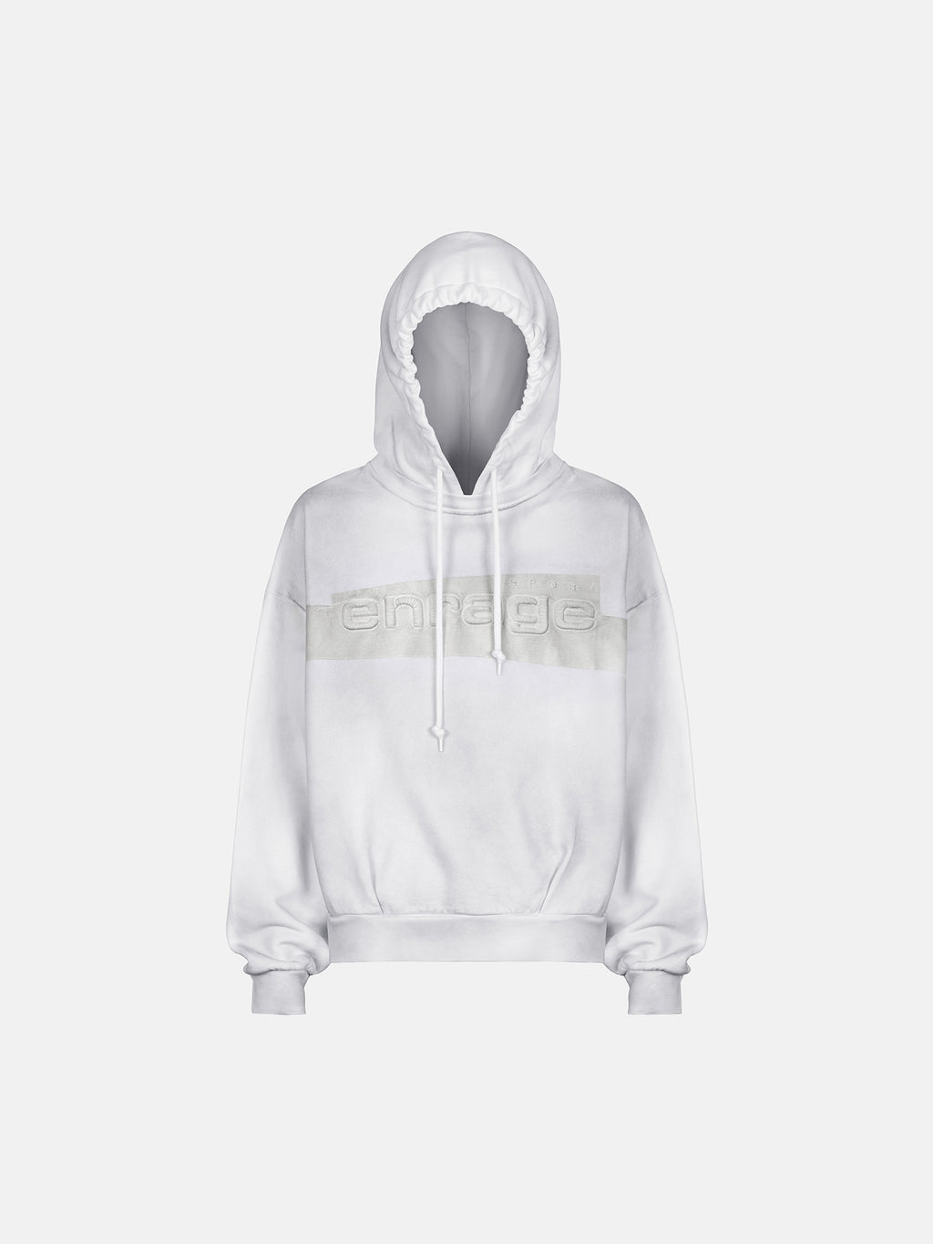 TAPE HOODIE - DIRTY WHITE