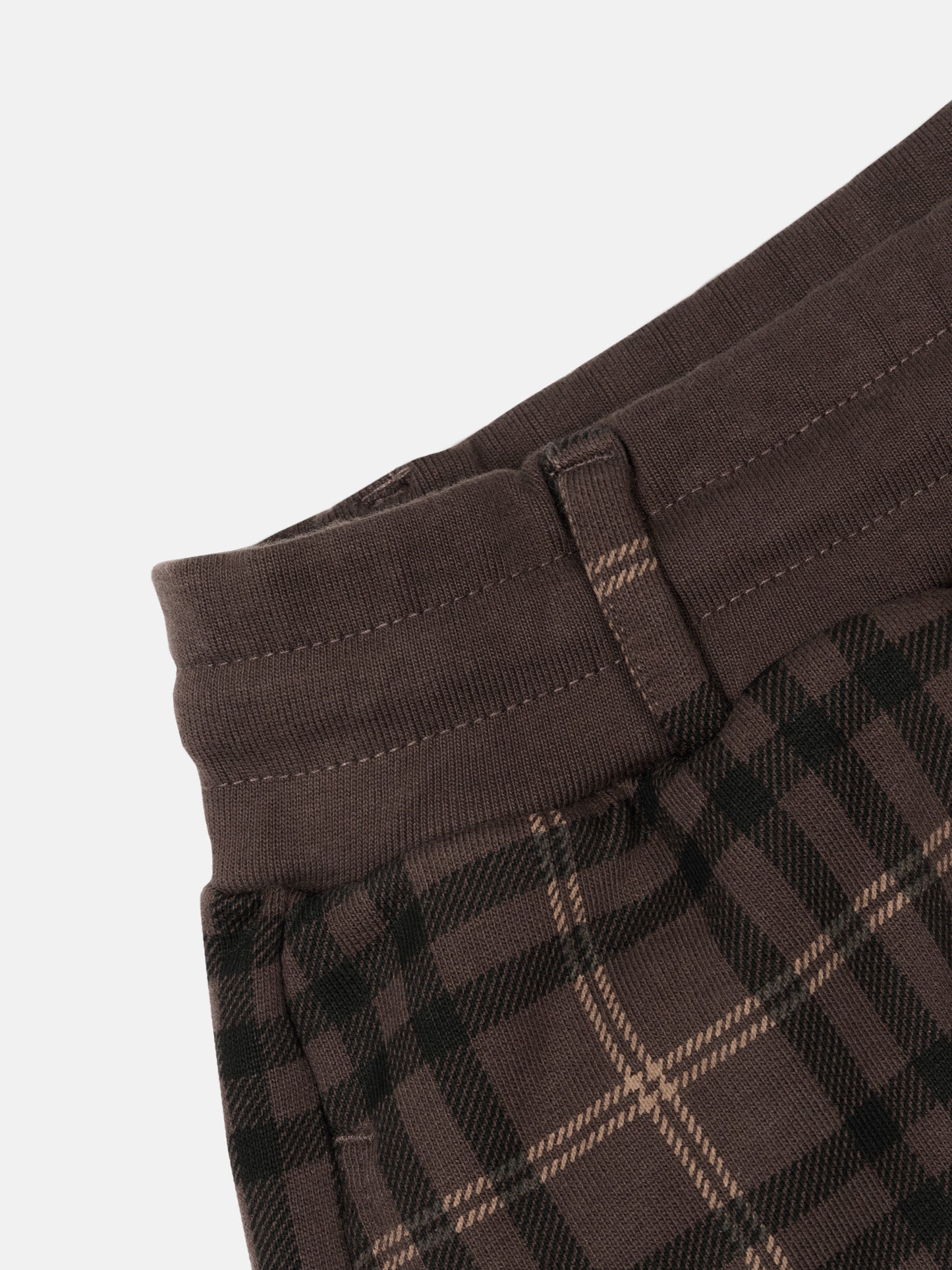 THE BLANC MAXI SHORTS - TARTAN