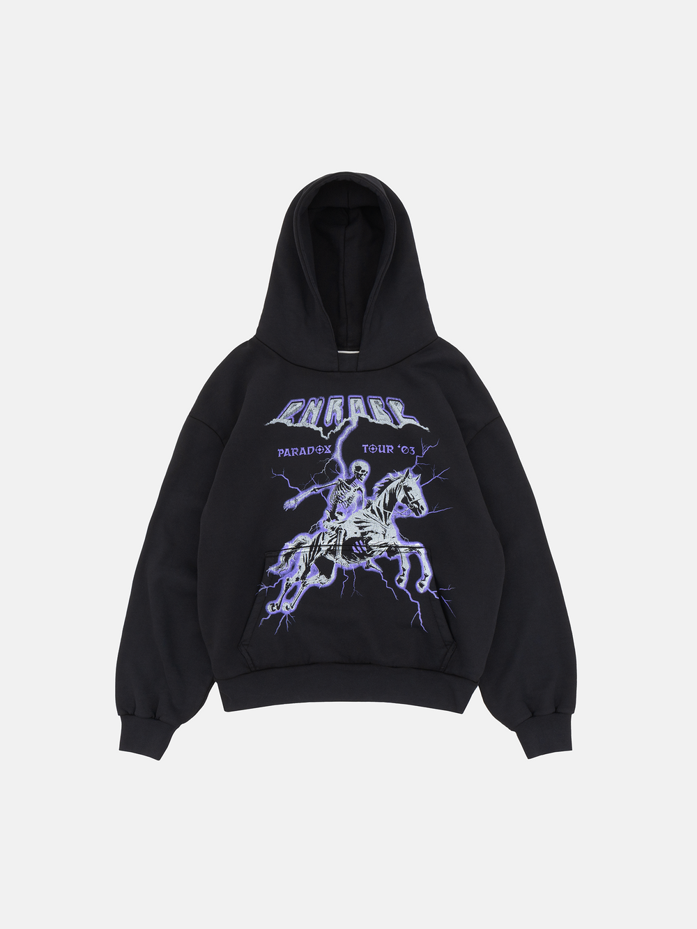 THUNDER HOODIE - VINTAGE BLACK