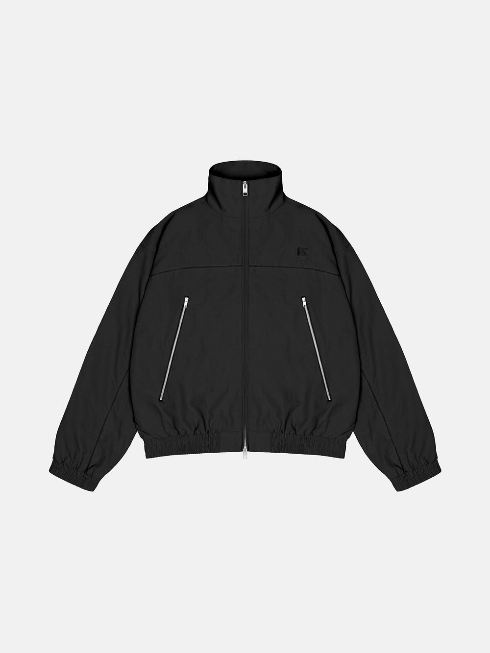 TRACKSUIT JACKET - BLACK