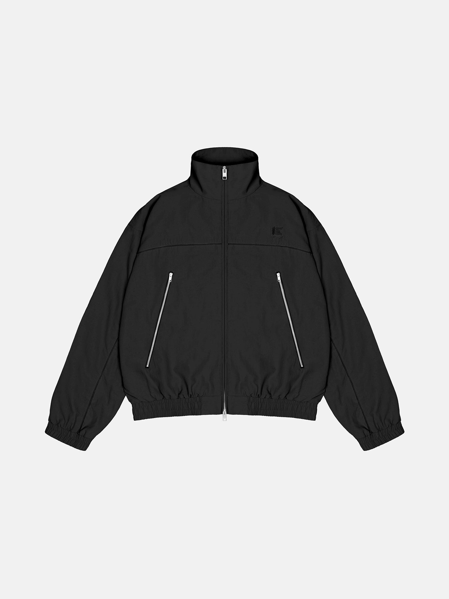 TRACKSUIT JACKET - BLACK