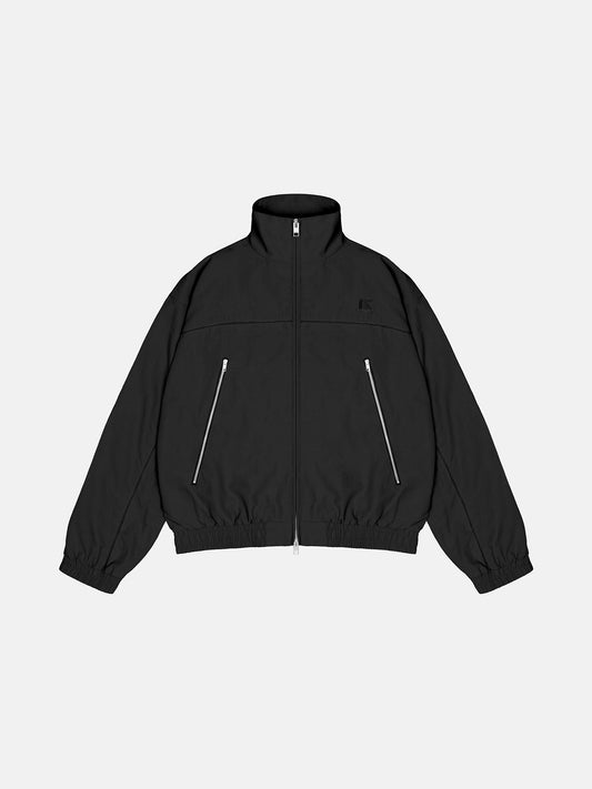 TRACKSUIT JACKET - BLACK