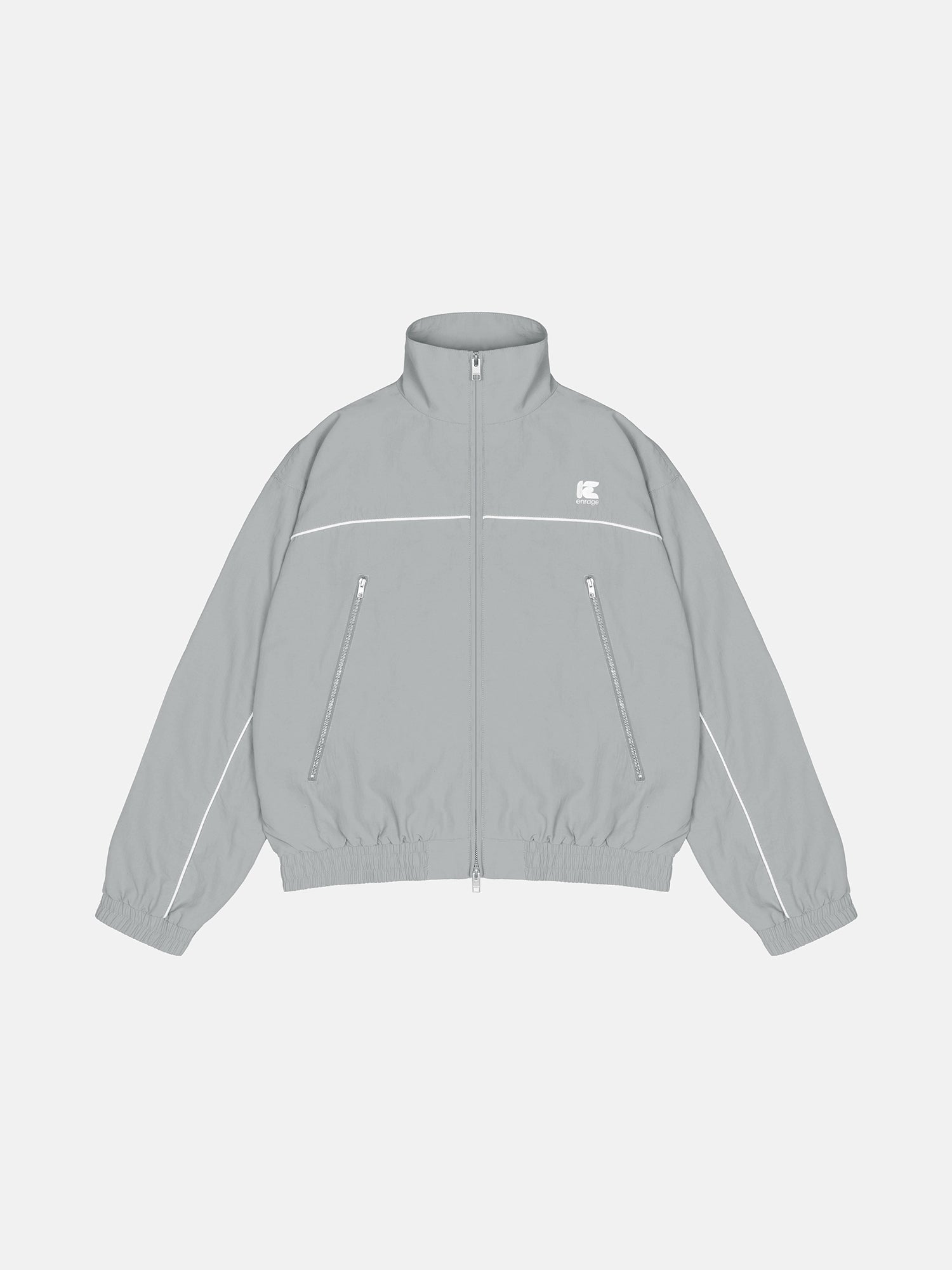 TRACKSUIT JACKET - GRAY