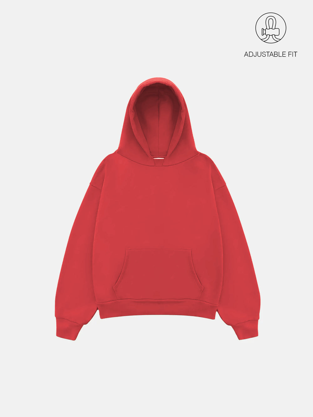 THE BLANC HOODIE - VINTAGE RED