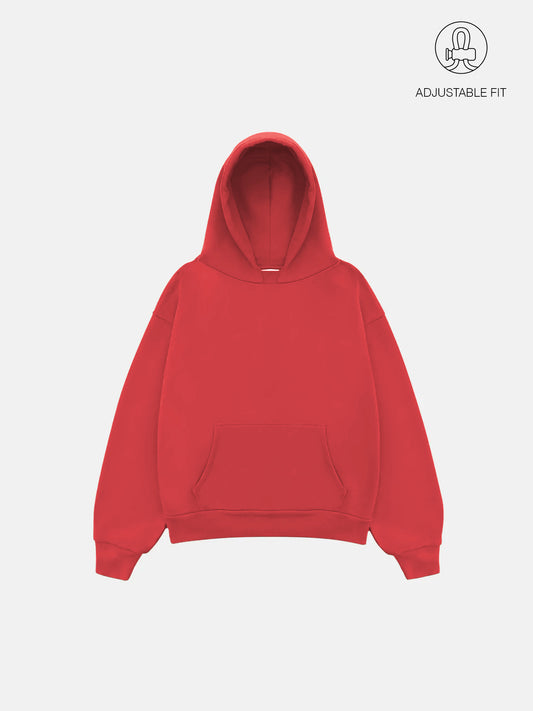 THE BLANC HOODIE - VINTAGE RED