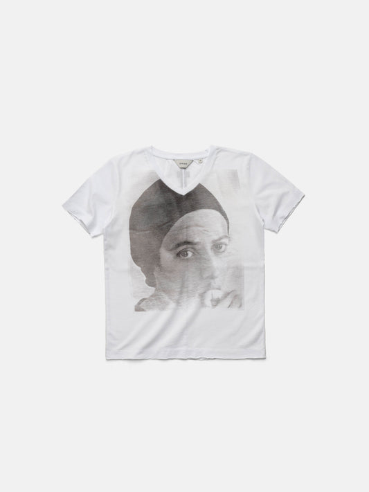 V-NECK TEE - DOROTHY WHITE