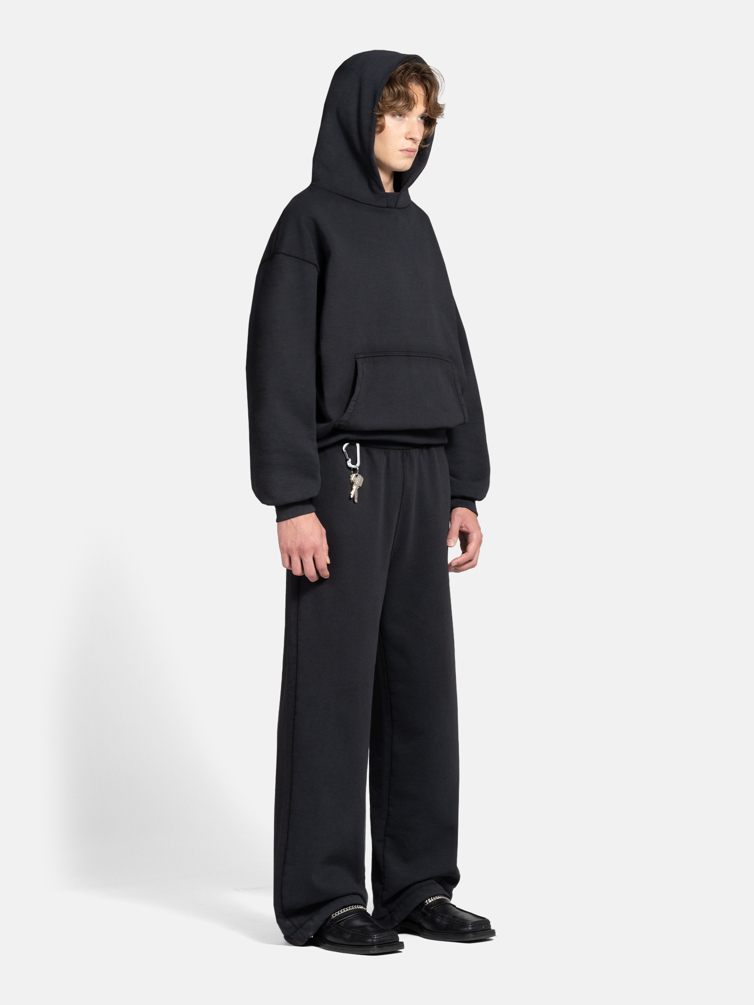 THE BLANC SWEATPANTS - VINTAGE SCHWARZ
