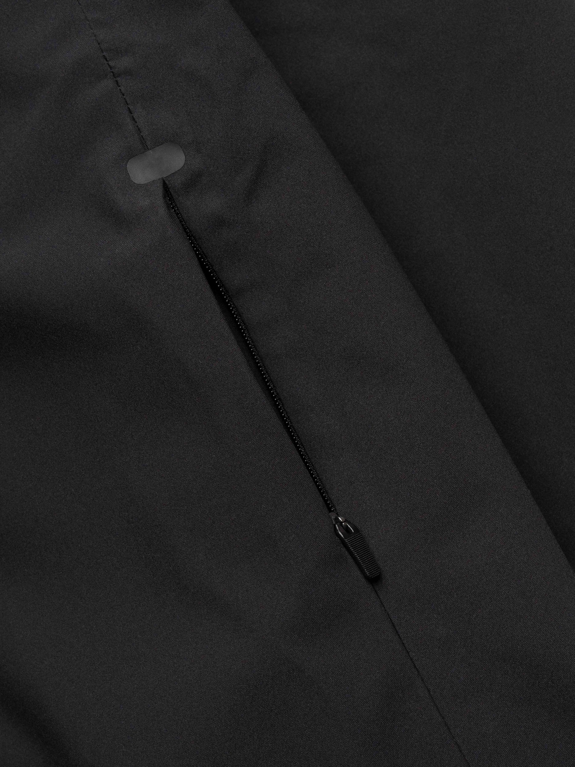 WINDBREAKER JACKET - BLACK