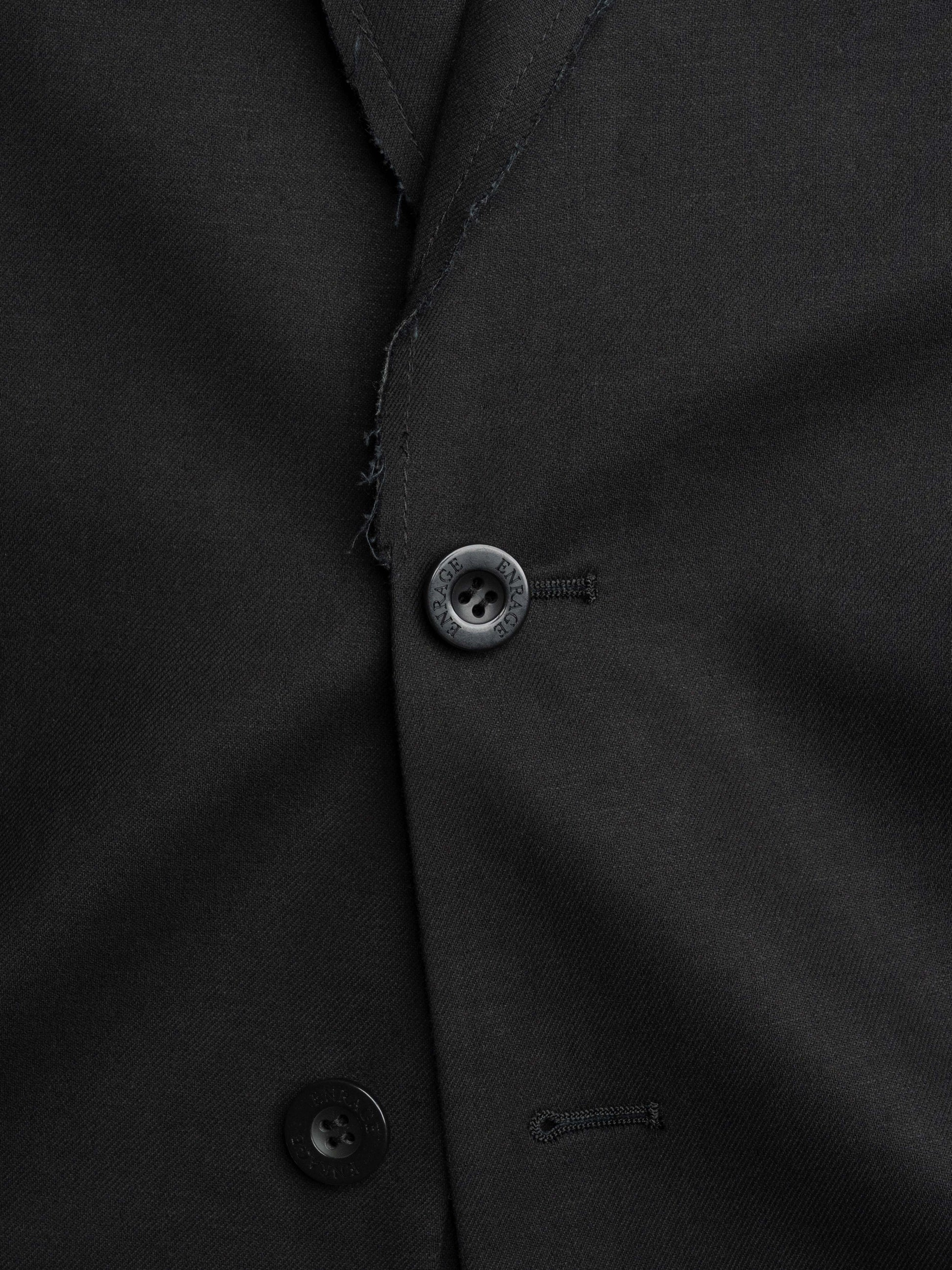 WORN BLAZER - BLACK