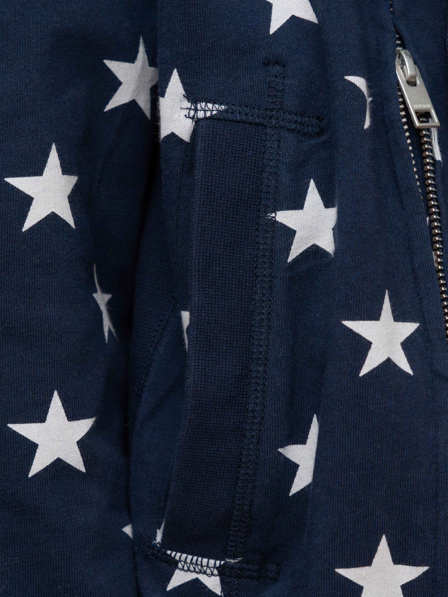 SLIM ZIP HOODIE - STARS